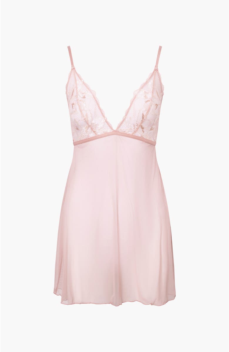 Cosabella Paradiso Chemise, Alternate, color, Mandorla