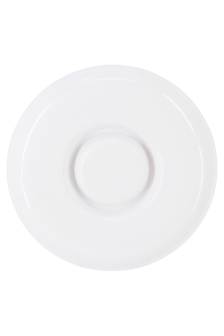 Grayson 12 Piece 12 Inch Round Melamine Chip and Dip Platter Set, Alternate, color, White