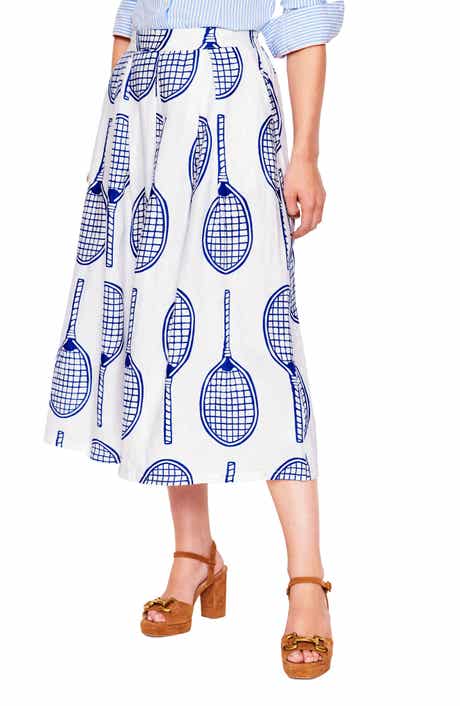 Verity Linen Midi Skirt