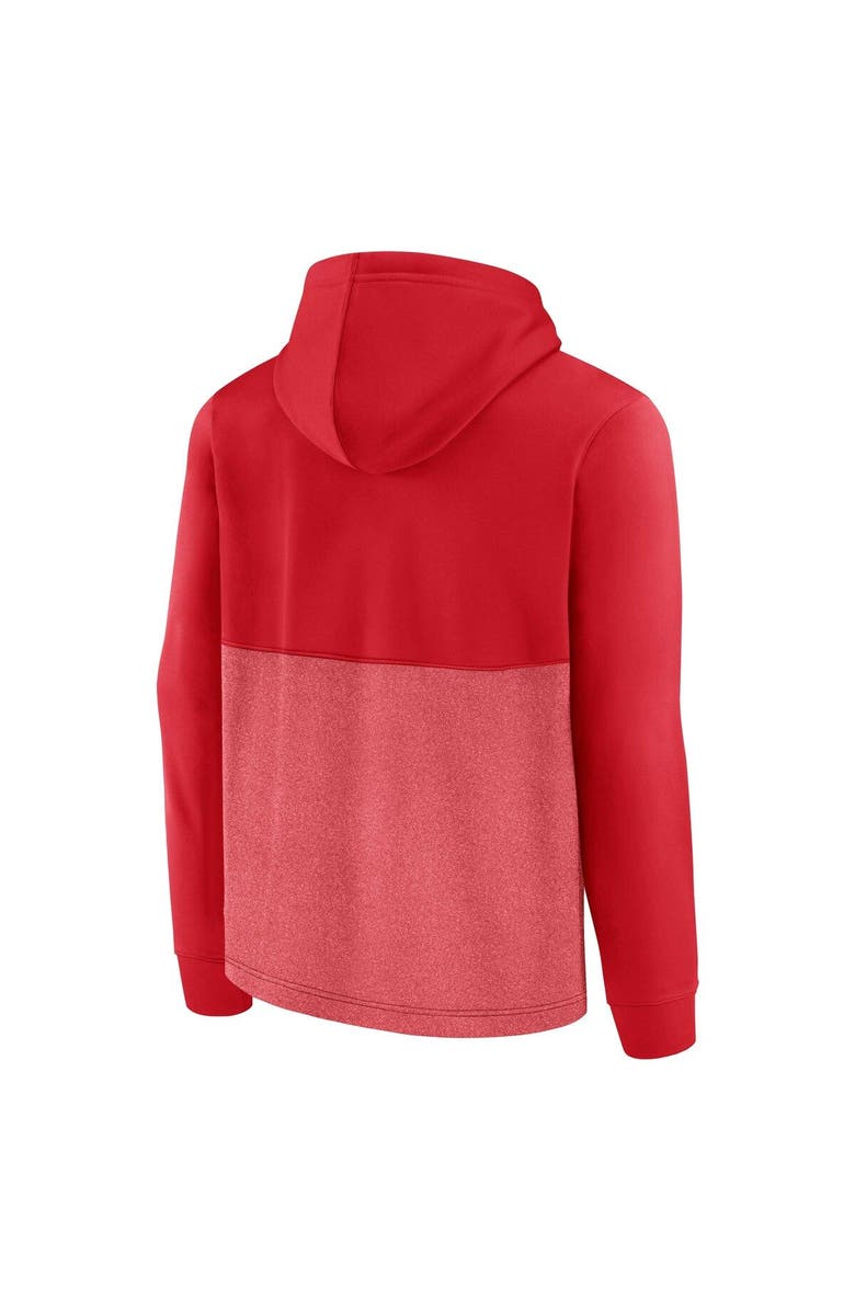 FANATICS Men's Fanatics Branded Red Washington Nationals Call the Shots Pullover Hoodie, Alternate, color, Red