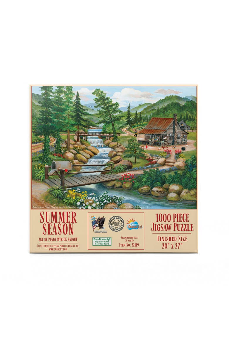 Summer Season 1000 piece Jigsaw Puzzle for Adults, Alternate, color, Multicolor