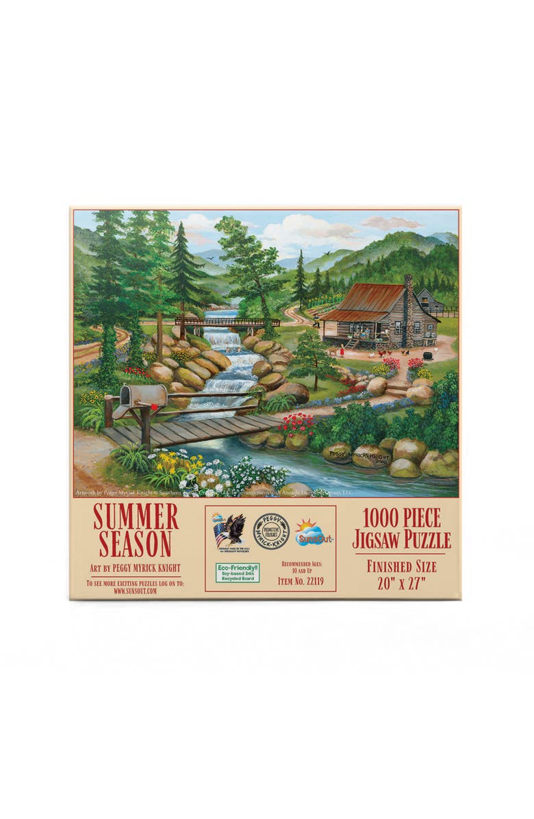 Sunsout Summer Season 1000 piece Jigsaw Puzzle for Adults, Alternate, color, Multicolor