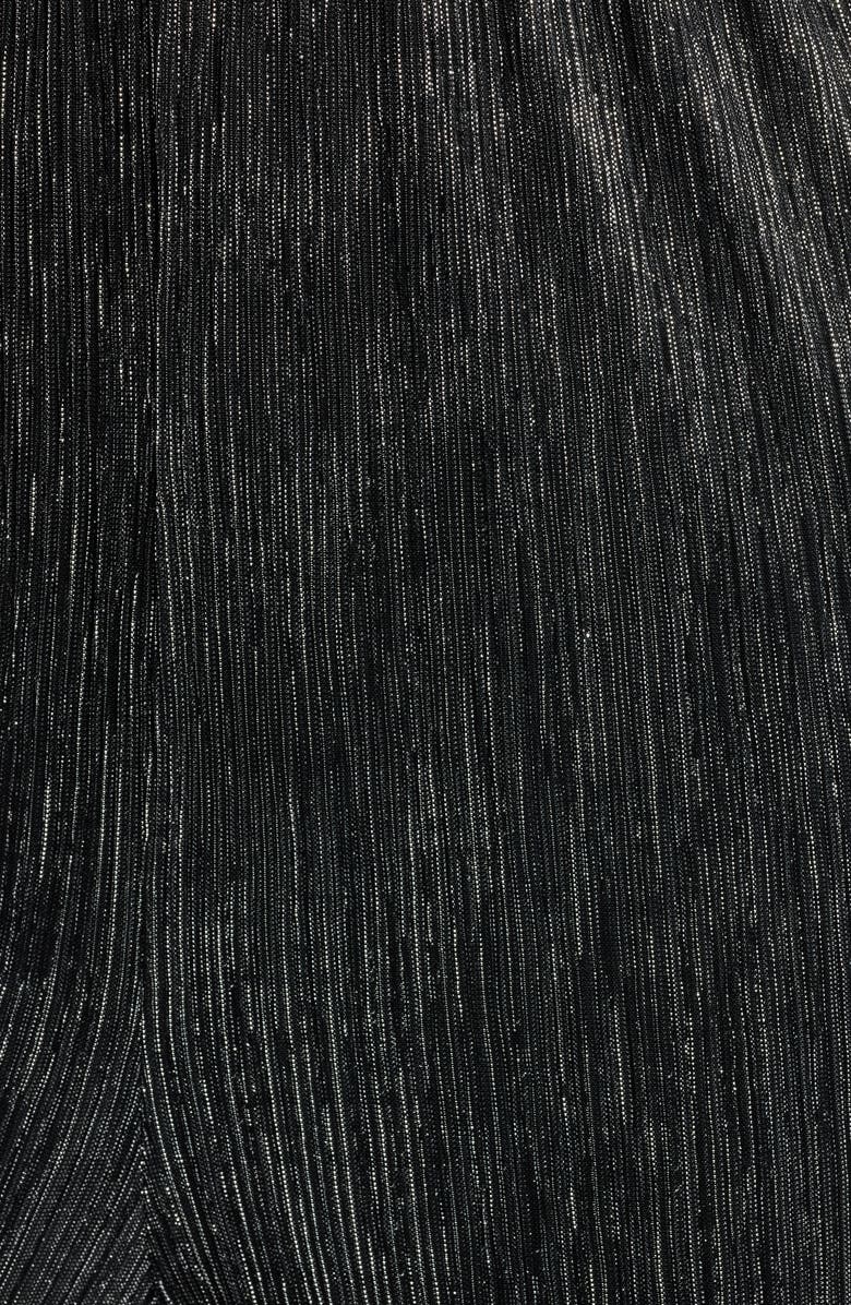 Halogen<sup>®</sup> Metallic V-Neck Jumpsuit, Alternate, color, 