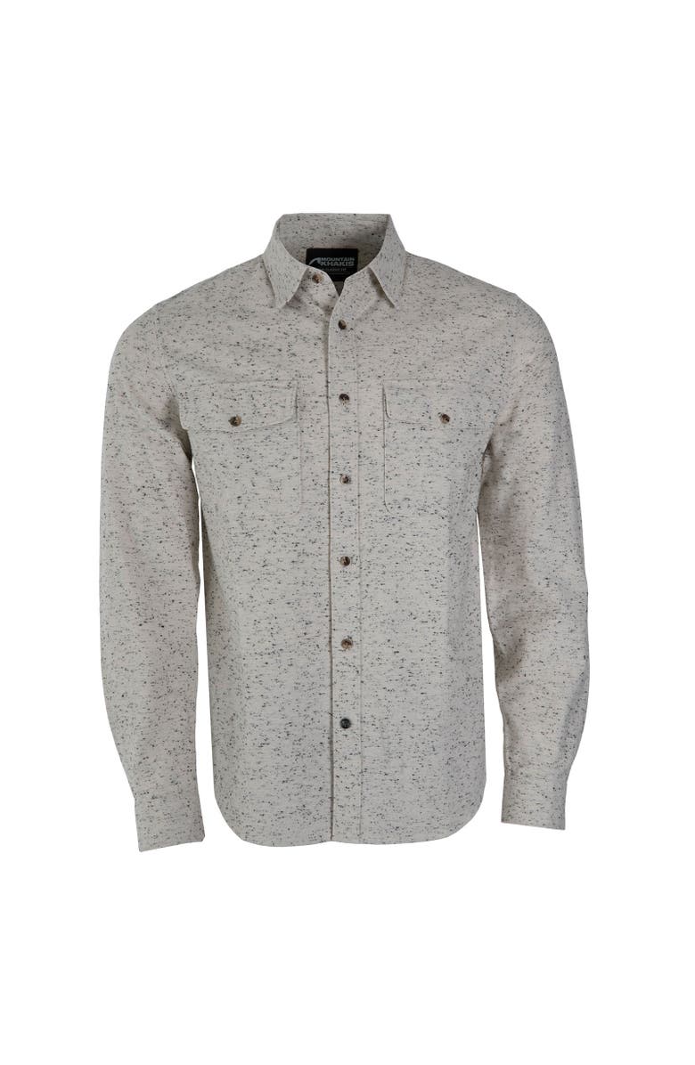 Mountain Khakis Everett Pocket Shirt, Main, color, Parchment