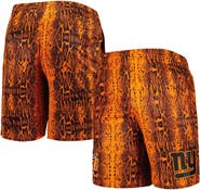 New Era Men's New Era Orange New York Giants Summer Pop Shorts
