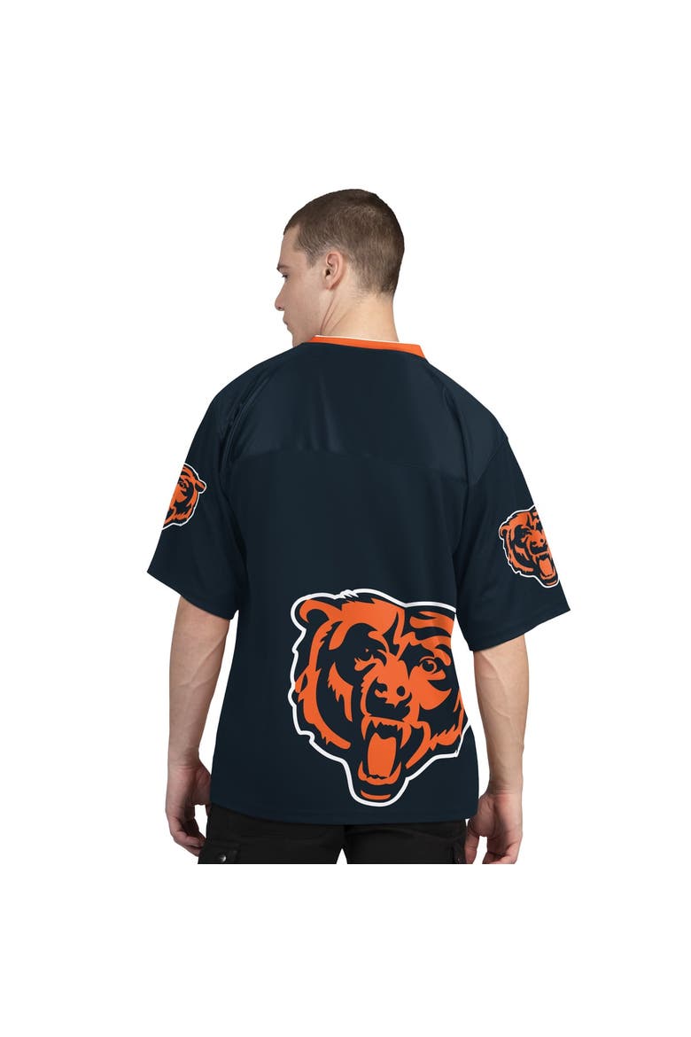 Men's Starter Navy/White Chicago Bears Short Sleeve & Long Sleeve T-Shirt Combo Pack, Alternate, color, Navy