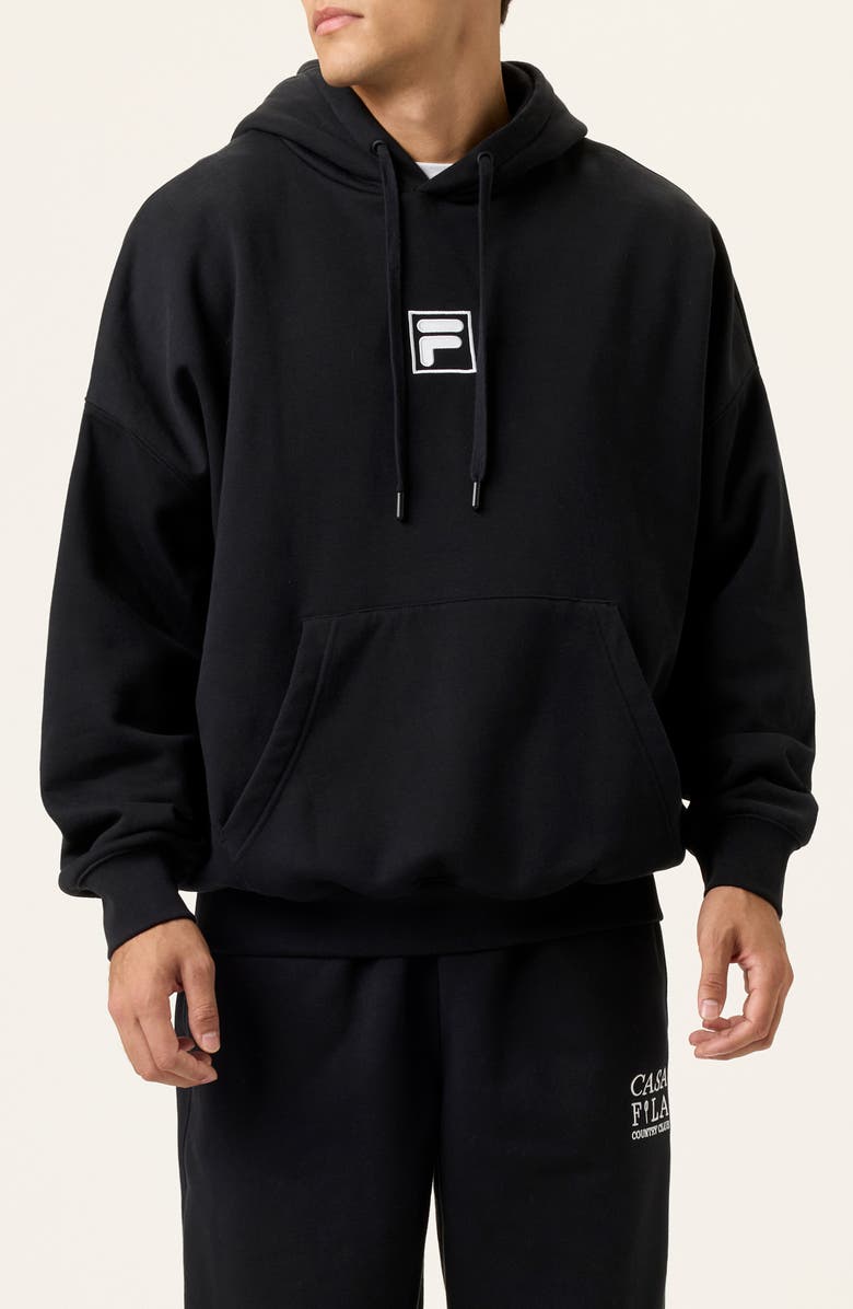 FILA Country Club Crest Embroidered Graphic Hoodie, Main, color, 
