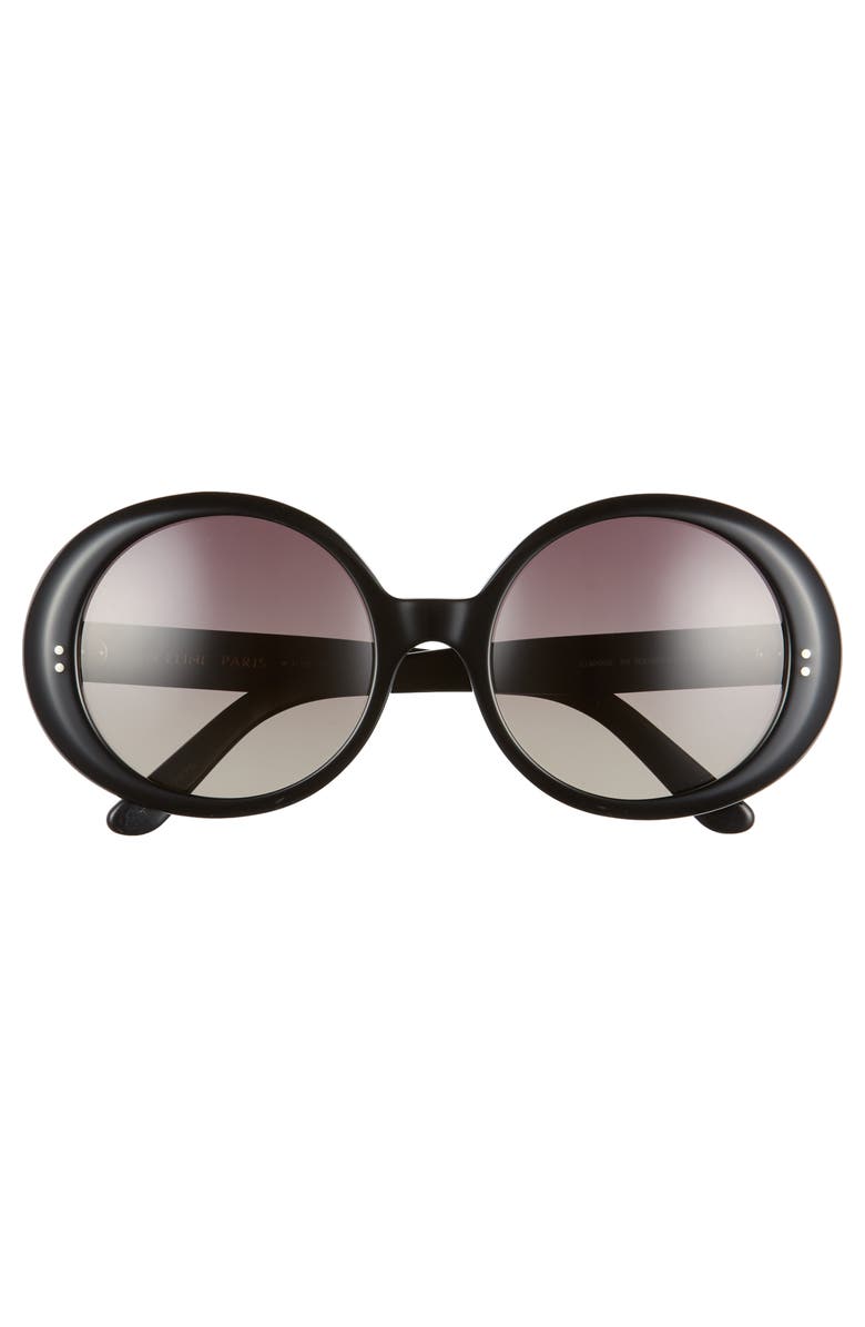 CELINE 57mm Gradient Round Sunglasses, Alternate, color, 