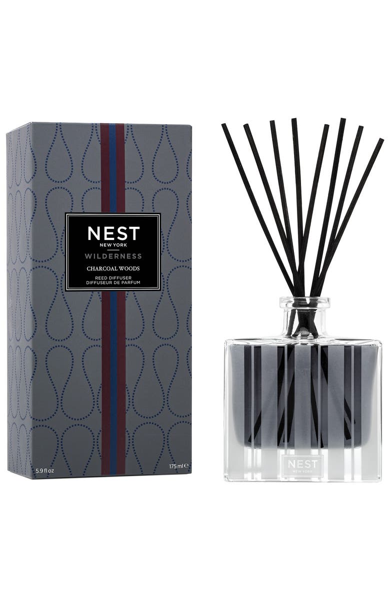 NEST New York Charcoal Woods Reed Diffuser, Alternate, color, 