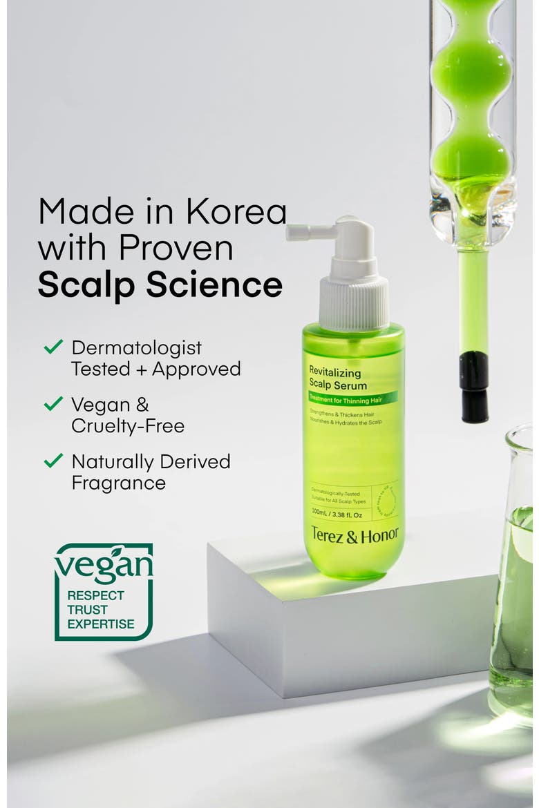 Revitalizing Scalp Serum, Alternate, color, Green