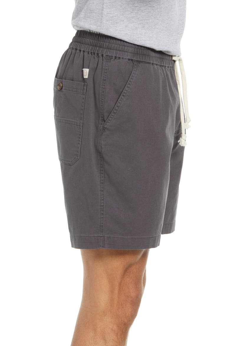 Men's Saturday Shorts, Alternate, color, FADED BLACK