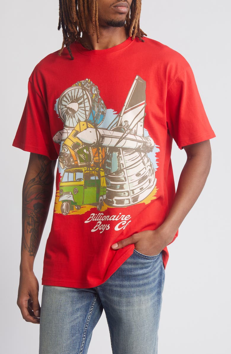 Billionaire Boys Club Tuk Cotton Graphic T-shirt, Main, color, 