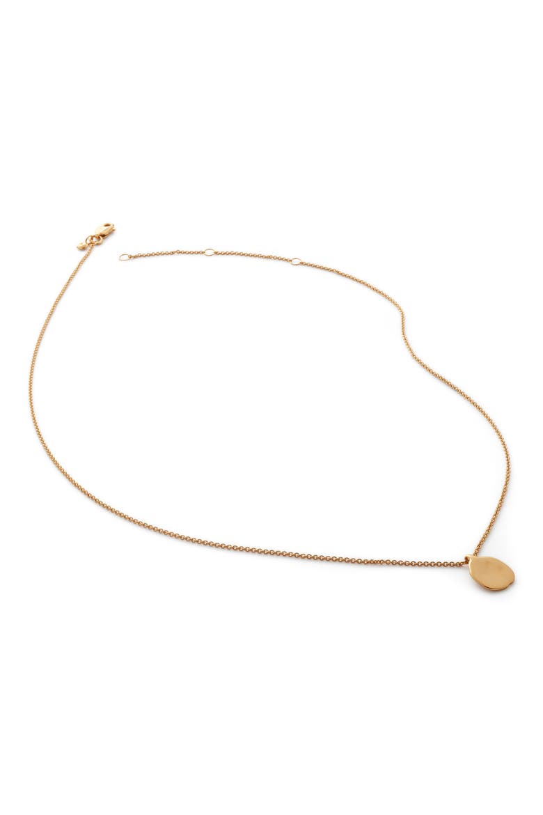 MV Siren™ Petal Necklace, Alternate, color, YELLOW GOLD