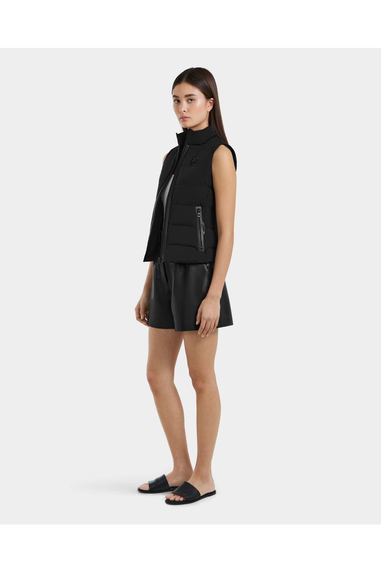 Gabriella Women's Light Down Quilted Vest, Alternate, color, Black