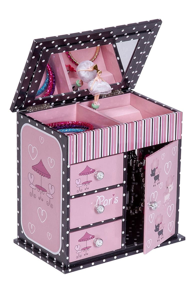 Mele & Co. 'Paris' Musical Ballerina Jewelry Box, Alternate, color, NONE