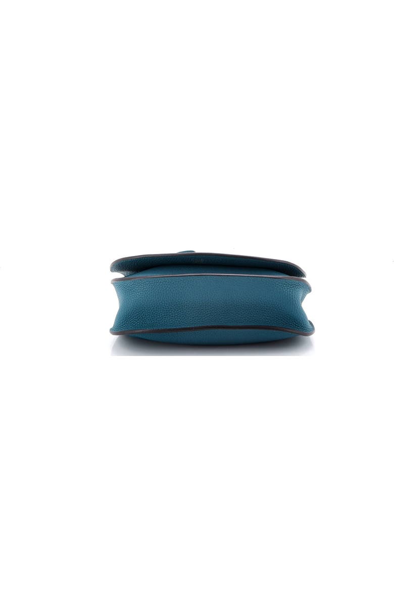 Pre-Owned Hermes Saut Bag Clemence 25, Alternate, color, Vert Bosphore