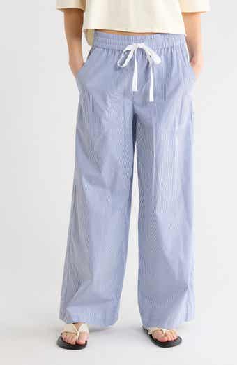 TWP Main St. Cotton Wide Leg Pants
