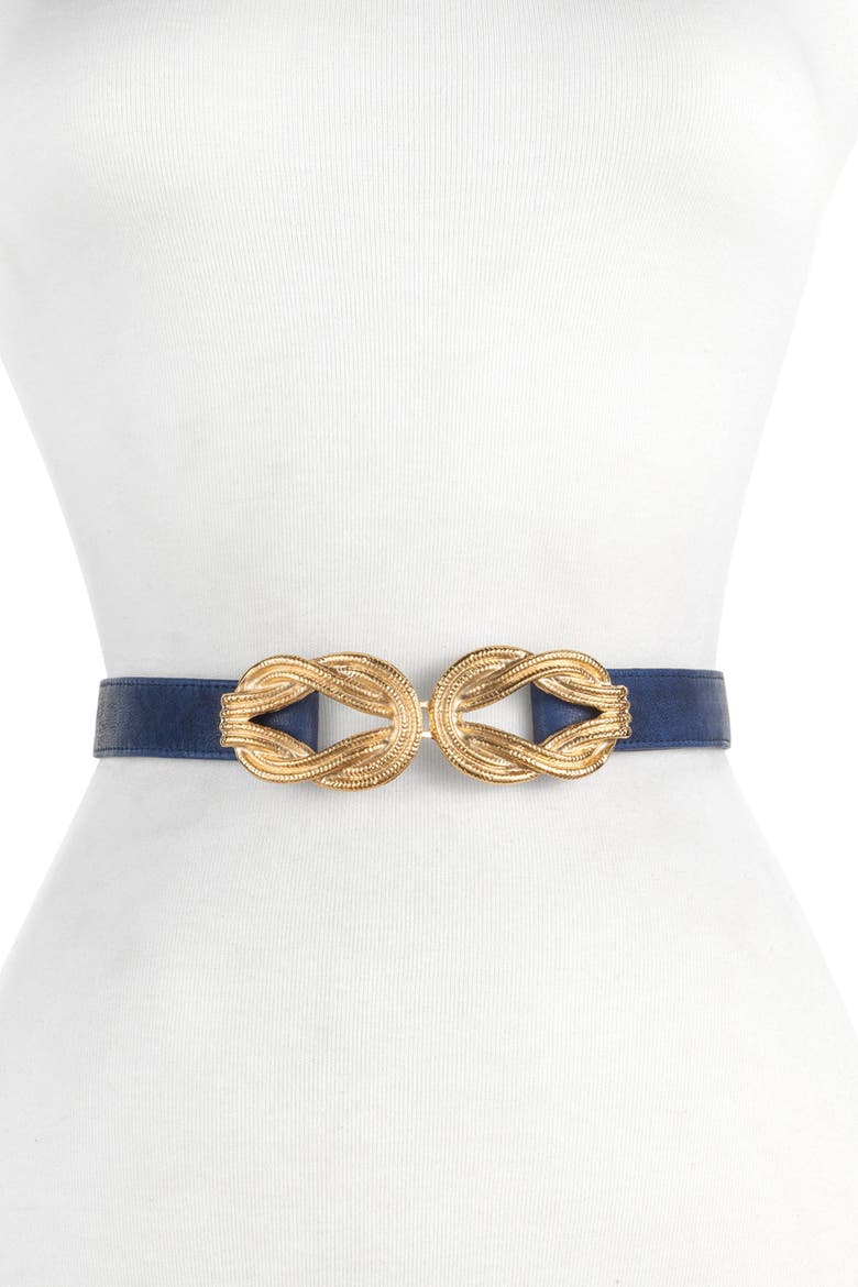 Big Lillian Belt, Main, color, NAVY
