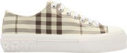 Burberry Jack Check Low Top Sneaker