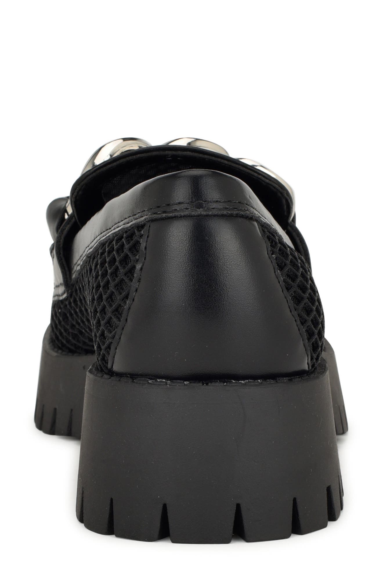 Nine West Afer Platform Lug Sole Loafer, Alternate, color, 