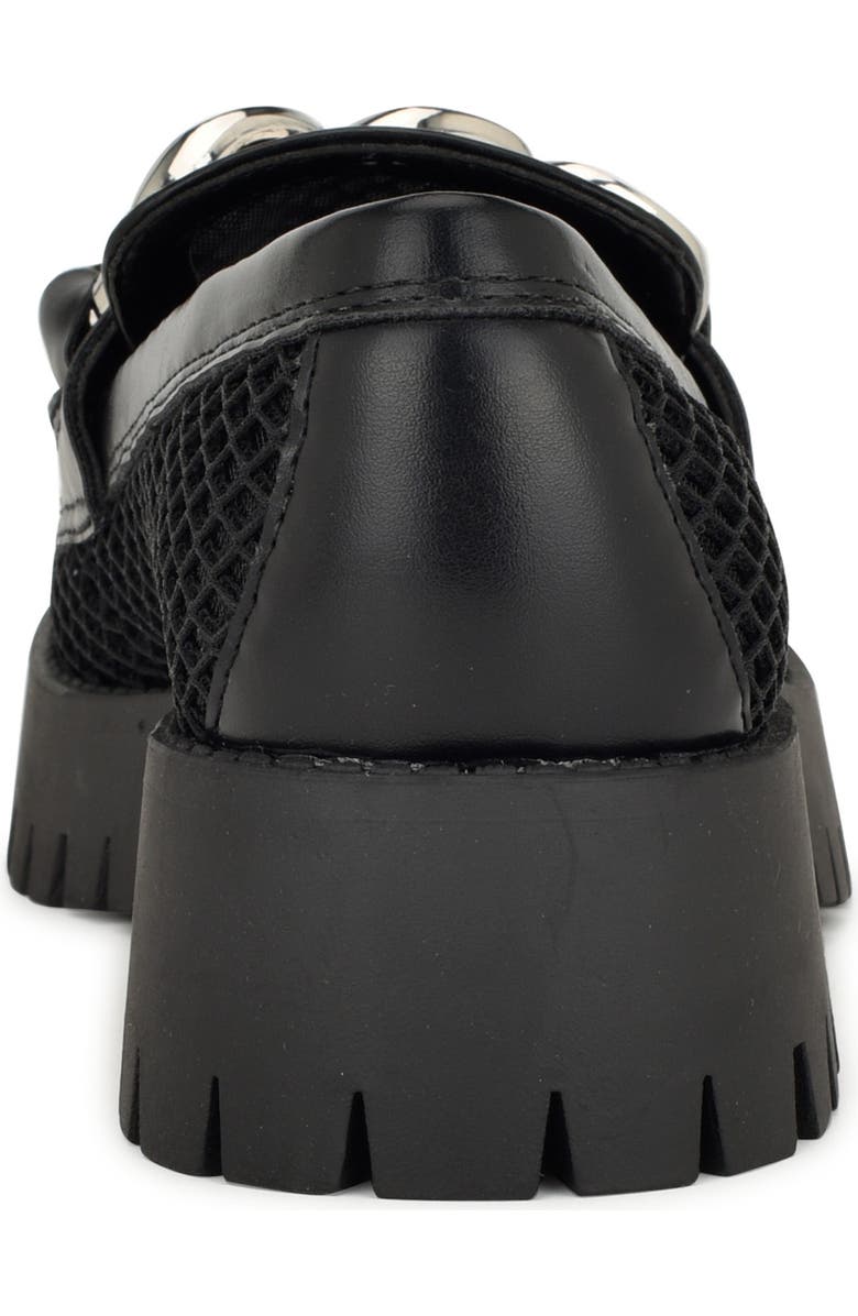 Nine West Afer Platform Lug Sole Loafer, Alternate, color,