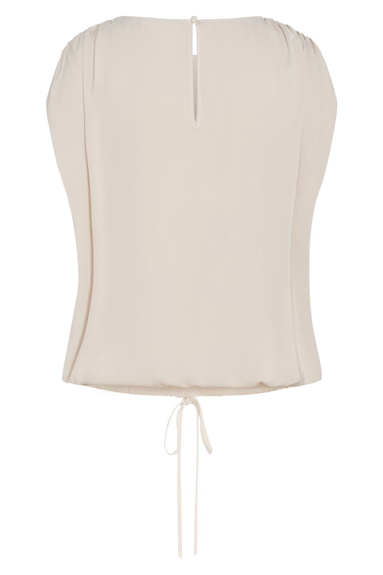 Elise Drawstring Hem Top, Alternate, color, TAUPE