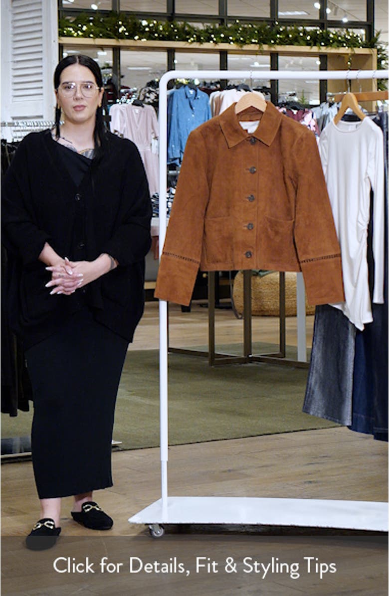 Suede Swing Jacket, sales video thumbnail