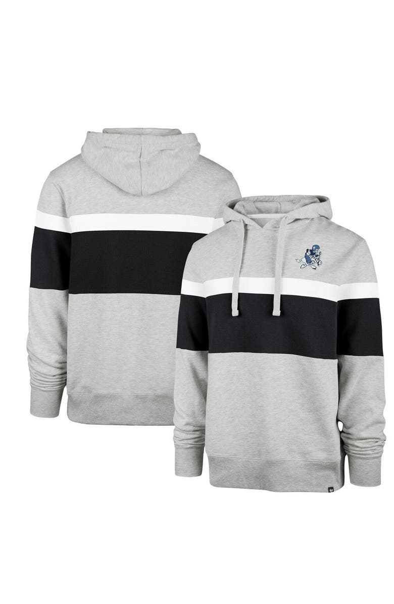 '47 Men's '47 Heather Gray Dallas Cowboys Warren Pullover Hoodie, Main, color, Gray