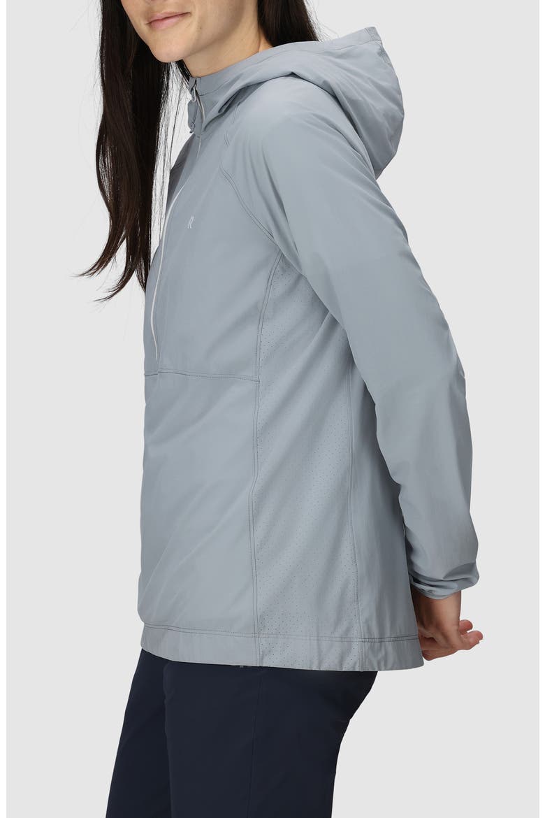 Astroman Air Sun Half Zip Hoodie, Alternate, color, SLATE