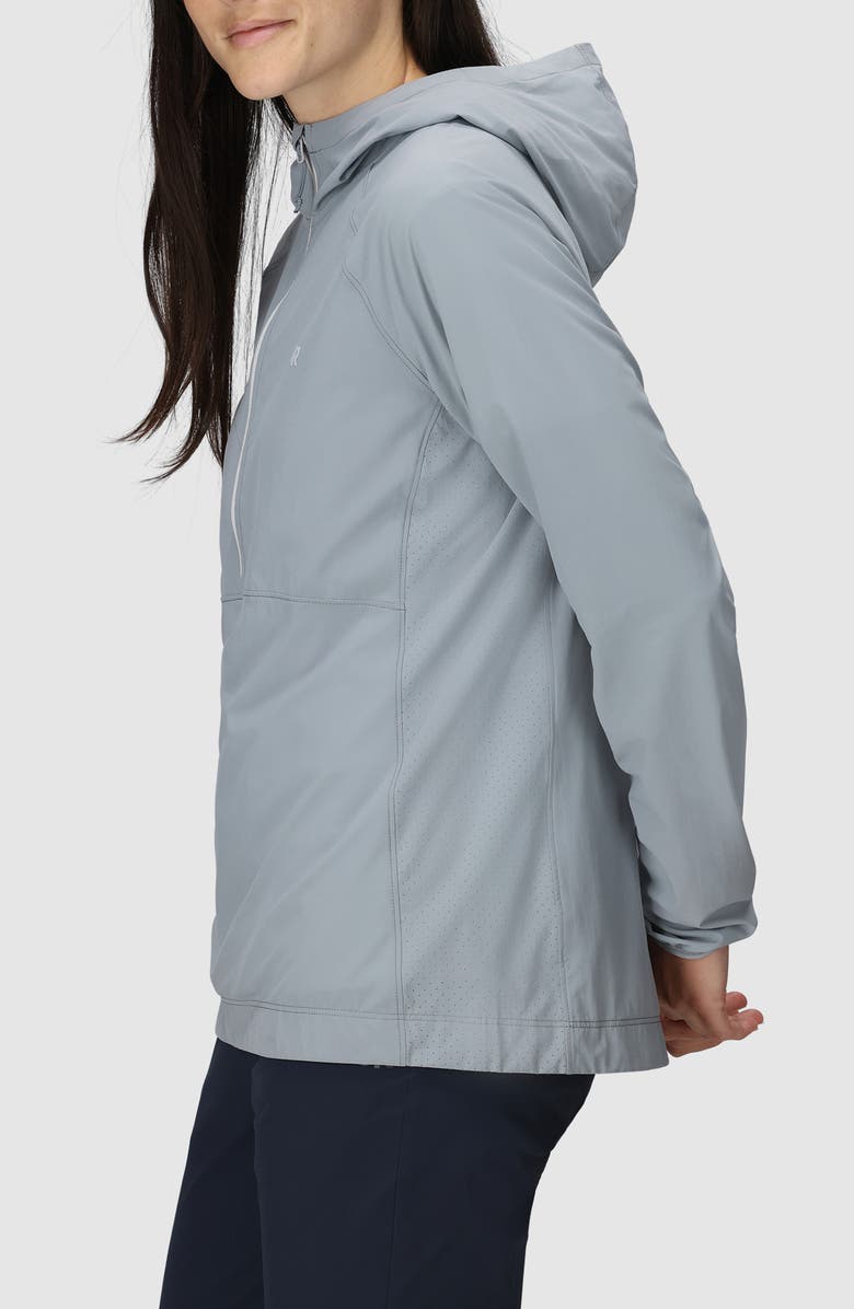 Outdoor Research Astroman Air Sun Half Zip Hoodie, Alternate, color, Slate