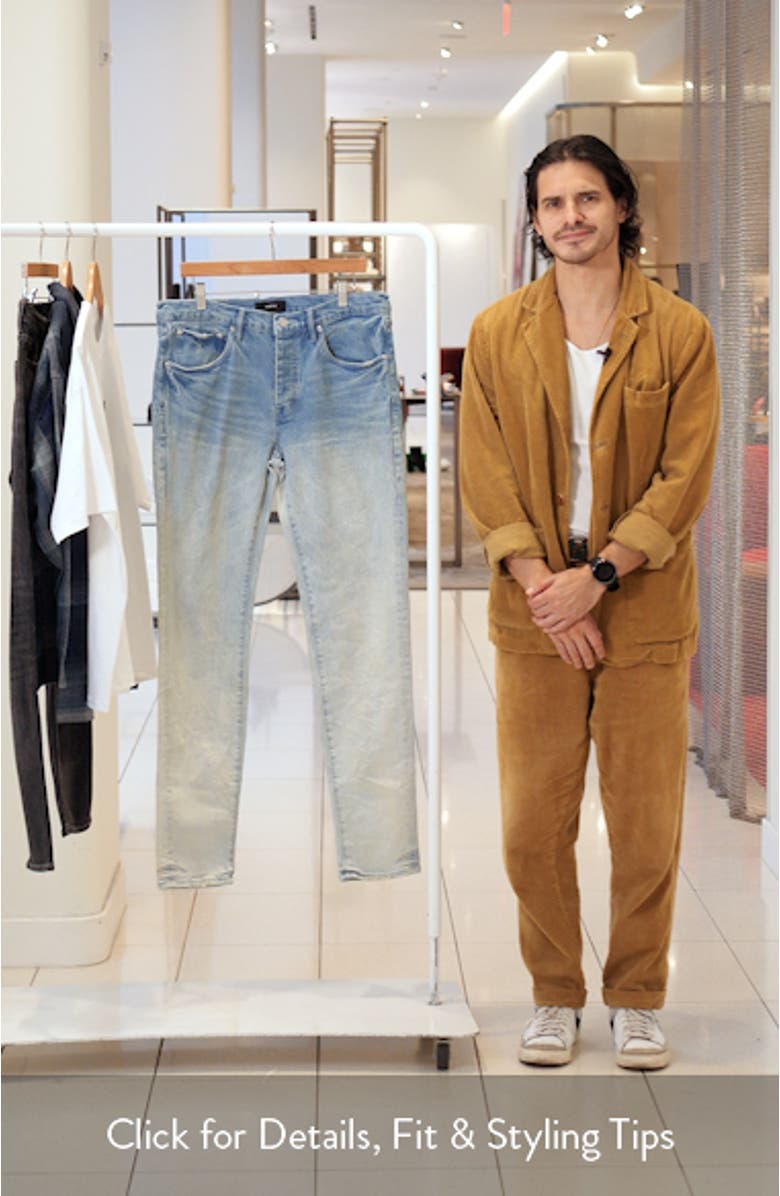 Rhone Fade Skinny Jeans, sales video thumbnail