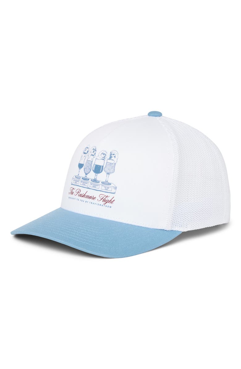 TravisMathew Stars Stripes Sips Snapback Baseball Cap, Main, color,