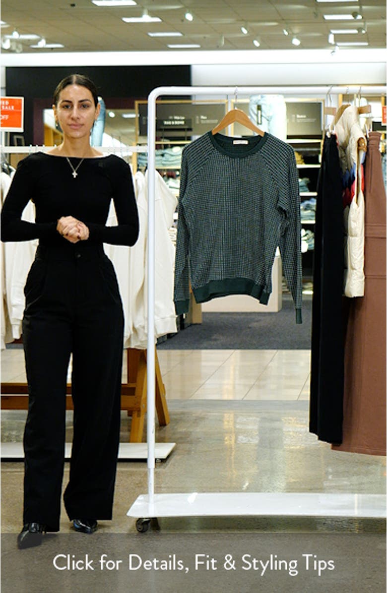 Daisy Textured Stitch Sweater, sales video thumbnail