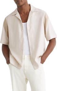 Reiss Fortuna Short Sleeve Button-Up Shirt