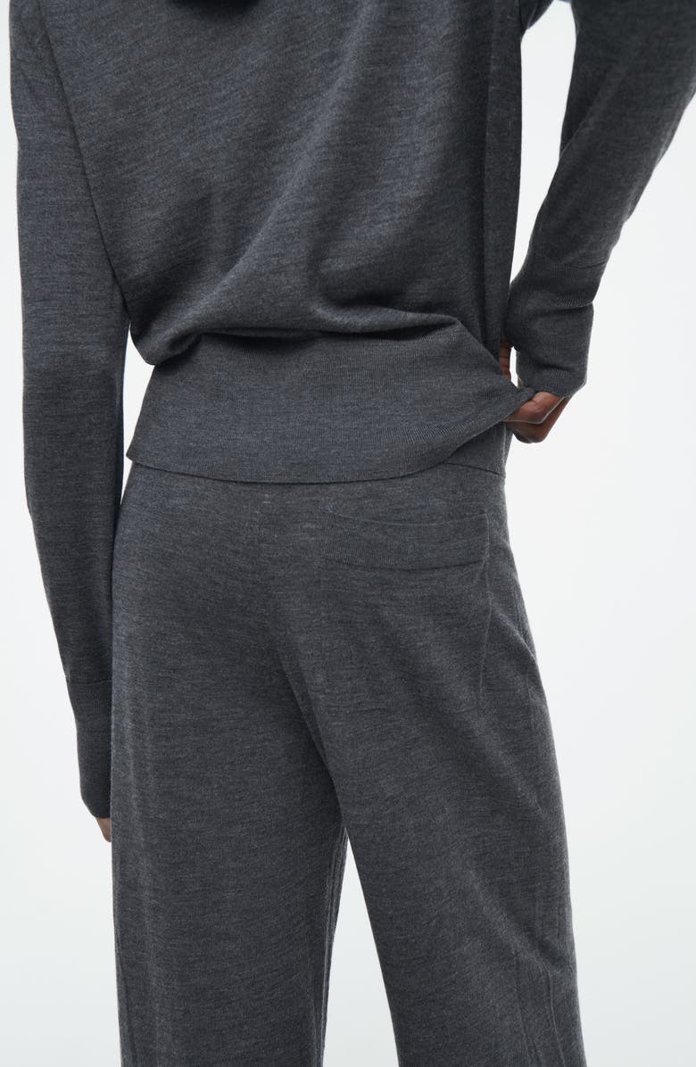 COS Pull-On Wool Trousers, Alternate, color, 