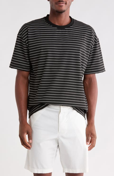 Stripe Crewneck T-Shirt