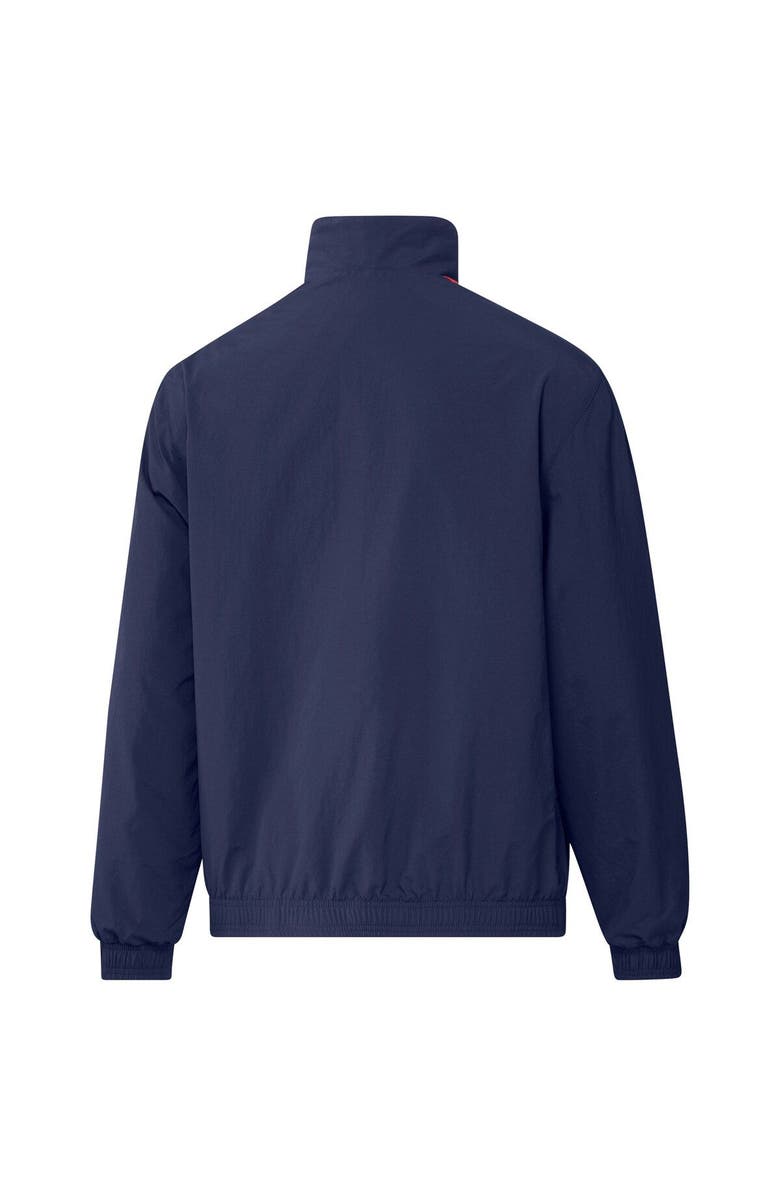 adidas Men's adidas Navy/Light Blue Chicago Fire 2023 On-Field Anthem Full-Zip Reversible Team Jacket, Alternate, color, 