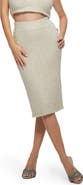 GUESS Tinsley Sparkle Sweater Pencil Skirt