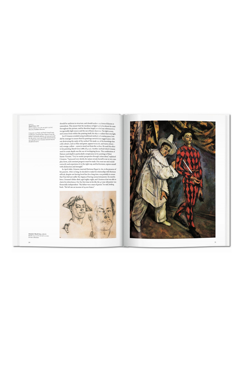 Cézanne Book, Alternate, color, White