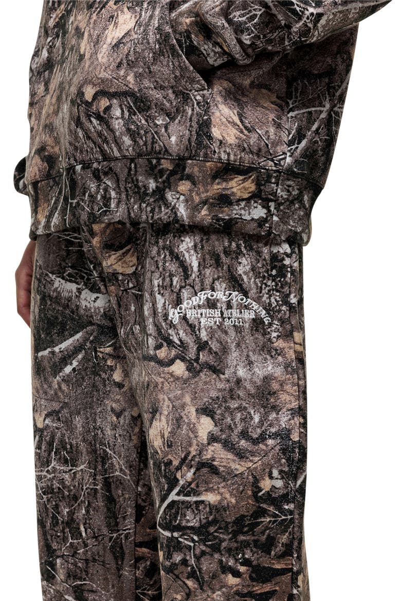 Woodland Camo Print Jogger, Alternate, color, CAMO