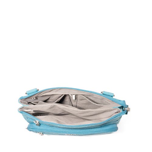 Baggallini Out And About Crossbody Bag In Seaside Blue
