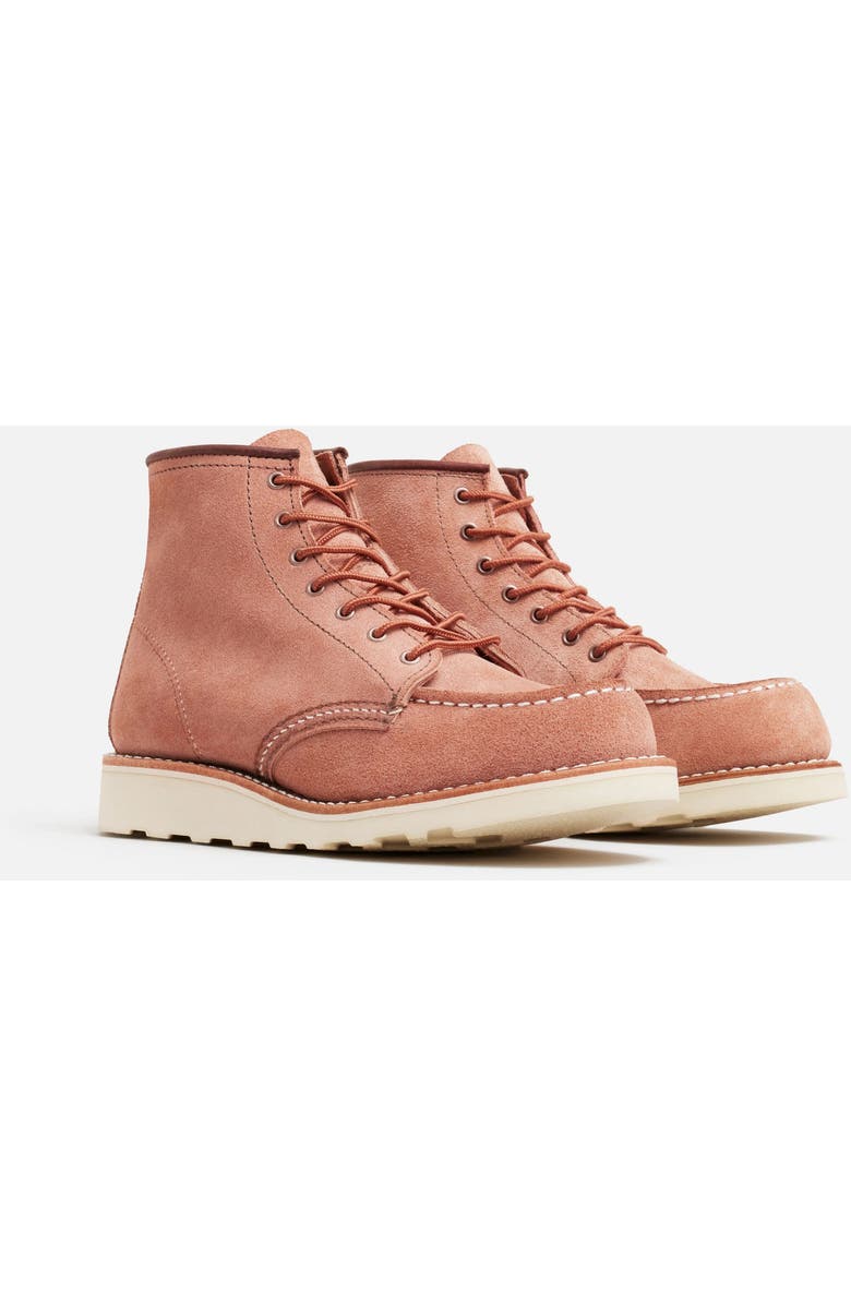 Red Wing Heritage Classic Moc<sup>®</sup> Roughout Leather Boot, Alternate, color,
