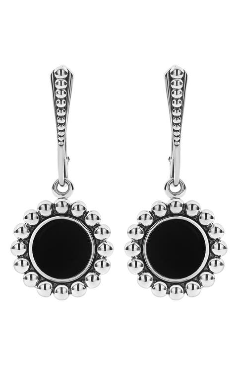 Maya Circle Drop Earrings