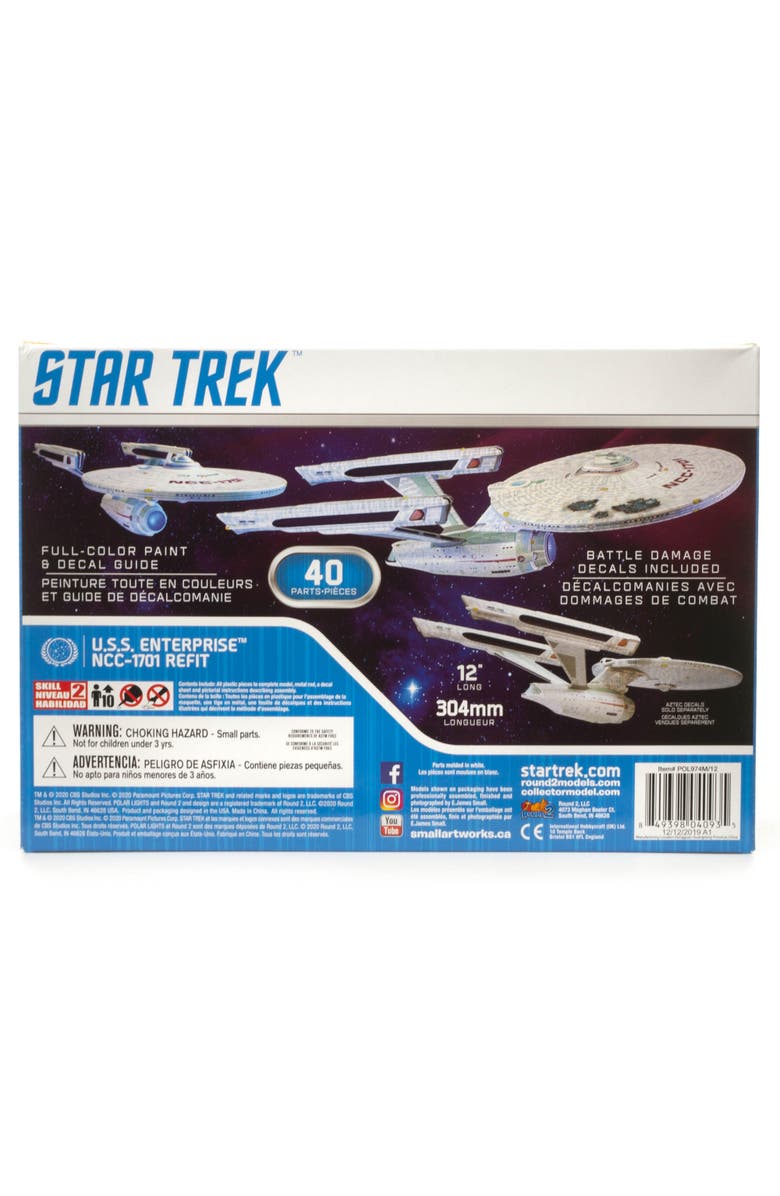Polar Lights XStar Trek U.S.S. Enterprise Refit Wrath of Khan Edition, Alternate, color, Multicolored