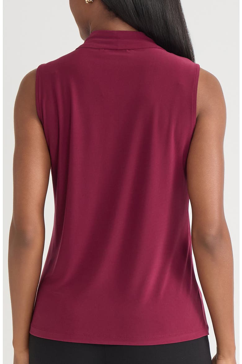 Knot Front Sleeveless Top, Alternate, color, SHIRAZ