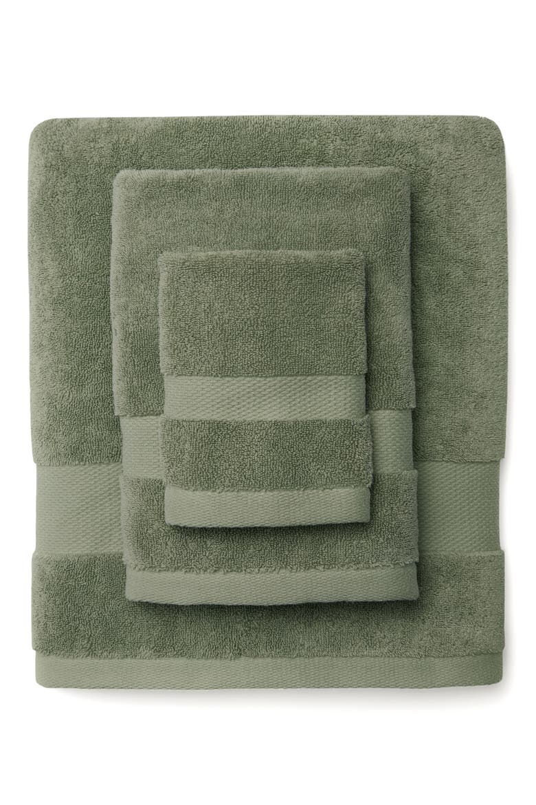 Bello Nuovo Combed Cotton Bath Towel, Alternate, color, WILLOW