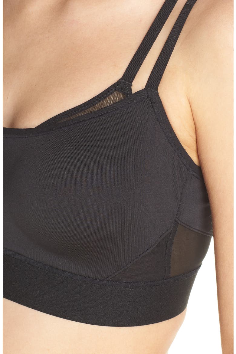 Gravity Contour Underwire Sports Bra, Alternate, color, BLACK