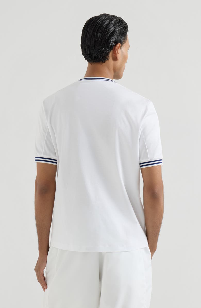 Brunello Cucinelli Jersey T-shirt, Alternate, color, White