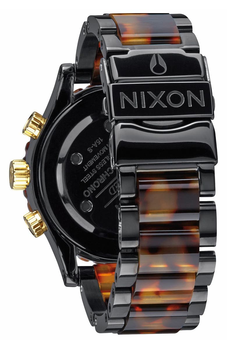 Nixon 'The 38-20' Extra Large Chronograph Bracelet Watch, 38mm, Alternate, color, 