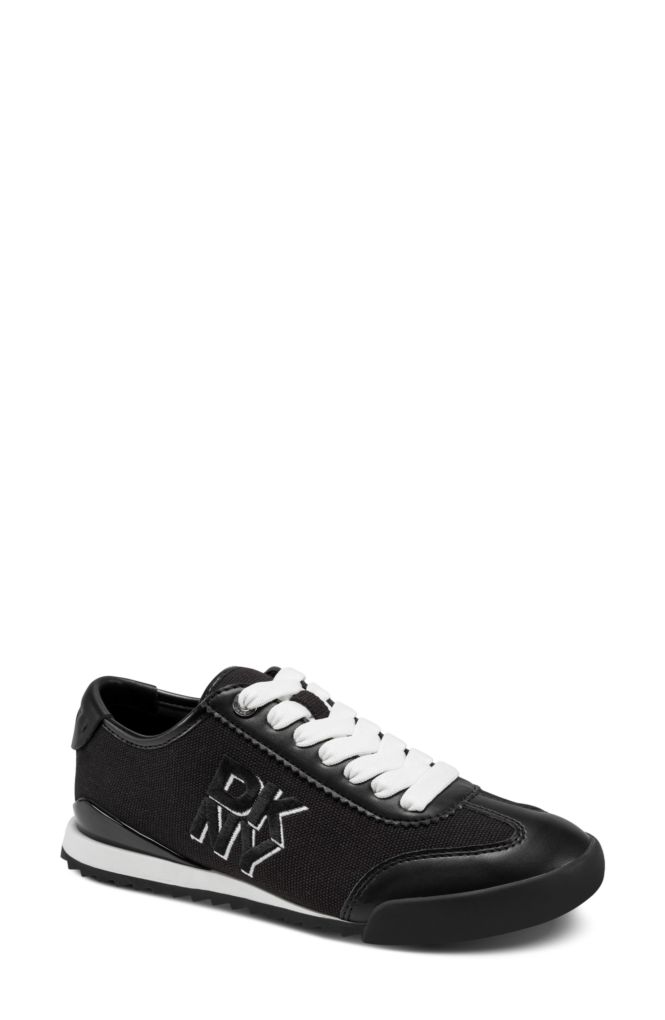 DKNY Eversley Sneaker, Main, color, White/ Black